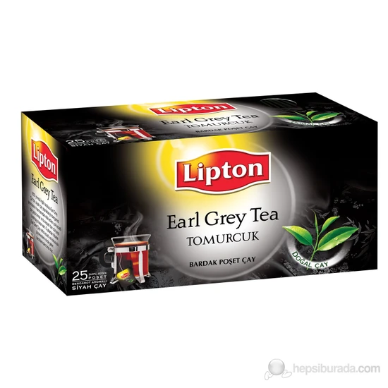 Lipton Earl Grey Bardak Poşet Çay 25'Li