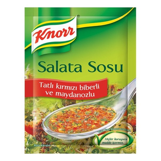 Knorr Salata Sos - Tatlı K.Biberli Ve Maydonozlu 50 Gr