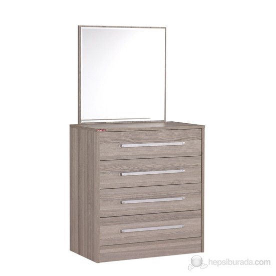 Alpino Aspendos Şifonyer (Ayna Hariç) Cordoba / Opak Beya Fiyatı