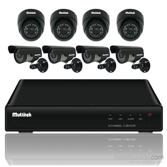 MULTİTEK DVR KIT 5008 8 KANAL DVR & KAMERA SETİ Fiyatı
