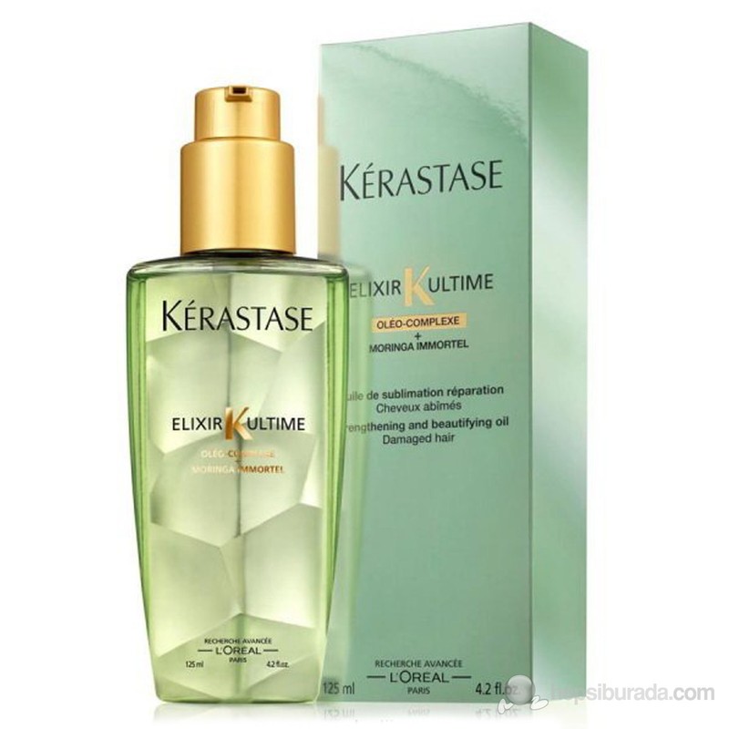 Kerastase Elixir Ultime Moringa Immortel Beautifying Oil 125 Ml Yıpranmış Saçlar İçin Çok Yönlü Bakım Yağı