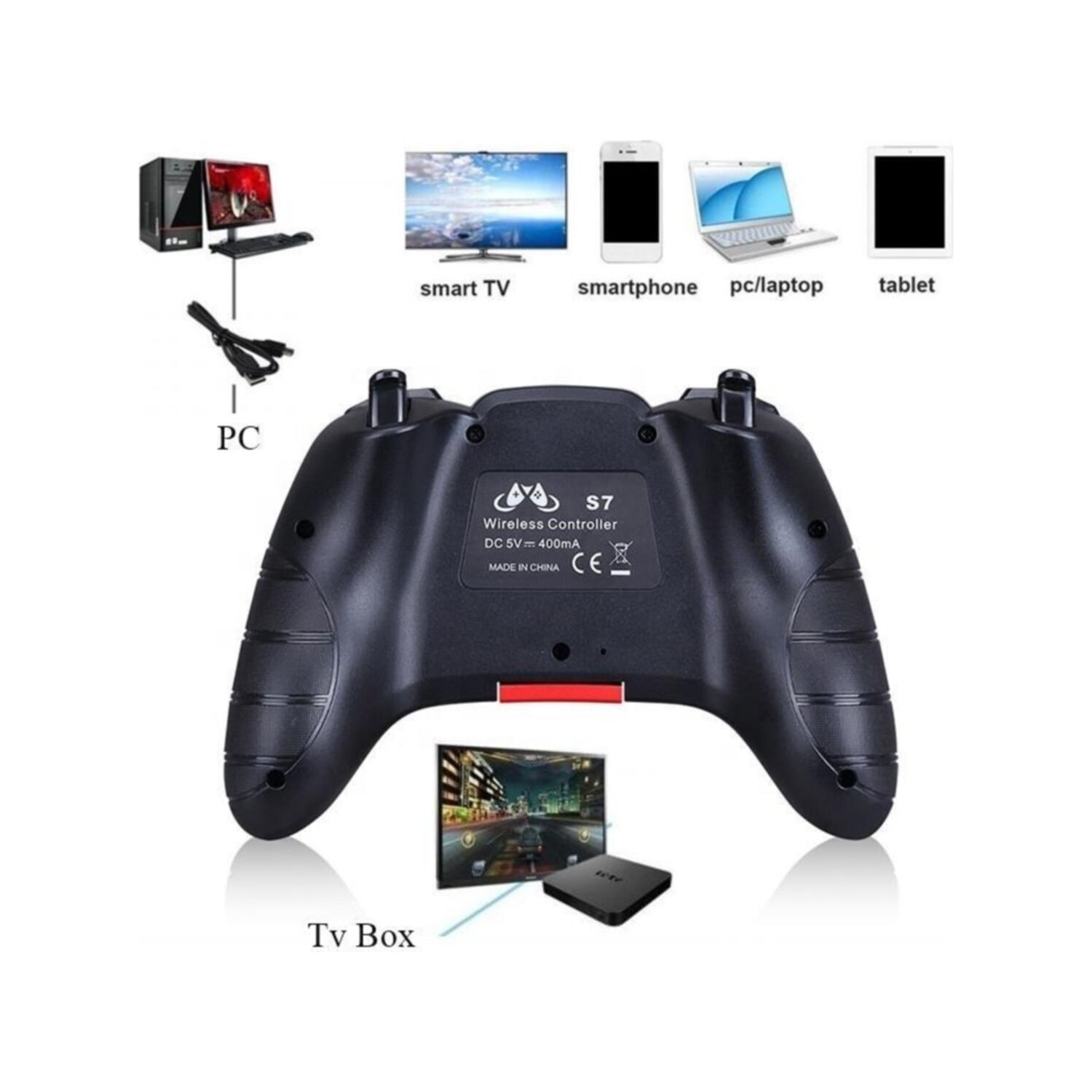 reidan oyun kolu kablosuz bluetooth joystick gamepad s7 fiyati