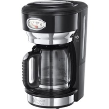 Russell Hobbs 21701-56 Retro Siyah Filtre Kahve Makinesi