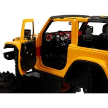 Rastar 1:14 Jeep Wrangler Rubicon Uzaktan Kumandalı Araba Sarı