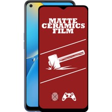 Caseart Oppo A74 4g Tam Kaplayan Mat Seramik Nano Esnek Ekran Koruyucu Cam