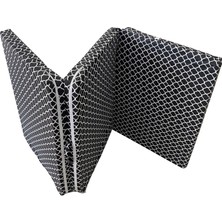 Vip Home Concept Tek Kişilik Katlanır Yer Yatağı Sünger Yatak Kara Çatı 80X180 Cm-7 cm