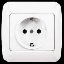 Günsan Fantasy Topraklı Priz, Beyaz