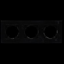 Günsan Eqona Üçlü Çerçeve, Siyah