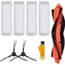 Mija Xiaomi Mop Pro (STYTJ02YM) Uyumlu 8 Parça Yedek Filtre Fırça Seti