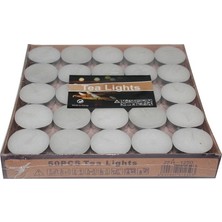 Ez Jet Ezjet  100 Adet Beyaz Tealight Mum