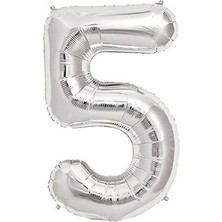 Ez Jet Ezjet  Balon 5 Rakamlı Folyo Balon