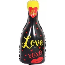 Ez Jet Ezjet  Folyo Balon Doğum Günü Balonu Parti Balonu 80 X40 cm Şişe