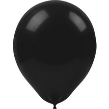 Ez Jet Ezjet  Siyah Balon 100 Adet