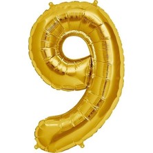 Fırsat Ayı Fırsatayı  9 Folyo Balon Gold