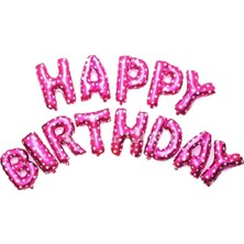 Fırsat Ayı Fırsatayı  Balon Happy Birthday Yazılı Harf Balon