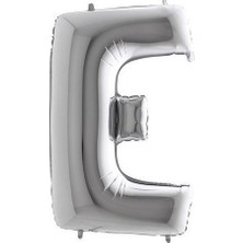 Pembecin  Gümüş Folyo Harf Balon