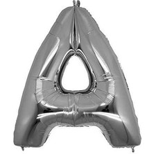 Pembecin A Folyo Balon Gümüş 100 cm Helyum Balon Uçan Balon