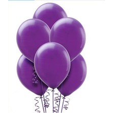 Vegetti  Balon Metalik Mor Balon 20'li