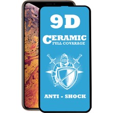 Caseart Apple iPhone Xs Max Tam Kaplayan Seramik Nano Esnek Ekran Koruyucu
