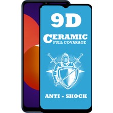 Caseart Samsung Galaxy M12 Tam Kaplayan Seramik Nano Esnek Ekran Koruyucu Cam