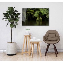 Idealizbiz Yeşil Cam Tablo 4mm Dayanıklı Temperli Cam