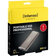 Intenso 3825460 External 1tb 800MB/S Professional Taşınabilir SSD