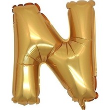 King Shark Kingshark  Balon Parti N Harf Gold Folyo Balon 102 cm