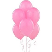 King Shark Kingshark  Balon 100 Adet - Pembe