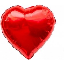 Pazariz  Kırmızı Kalp Folyo Balon