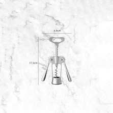 Sunsky Çok Fonksiyonlu Manuel Şişe Açacağı-Gümüş (Yurt Dışından)