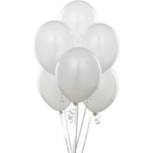Pembecin  Balon 100 Adet - Beyaz