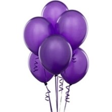 Pembecin  Balon 100 Adet - Mor