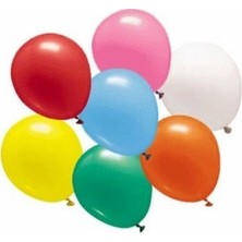 Pembecin  Renkli Balon – 50 Adet