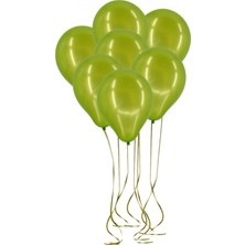 Vegetti  100'LÜ Lateks Pastel Balon Yeşil