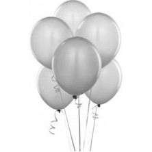 Vegetti  Balon 100 Adet - Gri