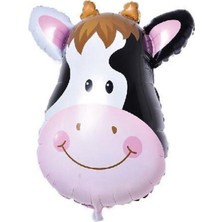 Vegetti  Folyo Balon Doğum Günü Balonu Parti Balonu 45 cm Inek