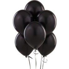 Ez Jet Ezjet  Siyah 10'lu Balon