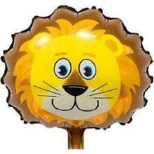 Ez Jet Ezjet  Folyo Balon Doğum Günü Balonu Parti Balonu 45 cm Aslan