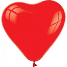 Ez Jet Ezjet  Kalpli Balon - Baskısız - 100 Adet - Özel Günleriniz Için - Balon Şeridi Hediye