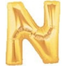 Ez Jet Ezjet  N Folyo Balon Gold