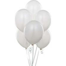Fırsat Ayı Fırsatayı  Balon 100 Adet - Beyaz