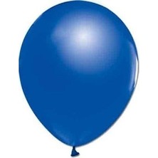 Fırsat Ayı Fırsatayı Metalik Mavi Balon 100 Adet