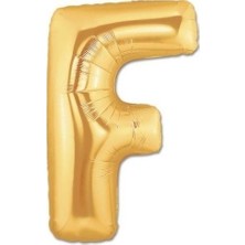 Fırsat Ayı Fırsatayı  Balon Parti F Harf Gold Folyo Balon 102 cm