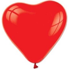 Fırsat Ayı Fırsatayı  Kalp Balon Kırmızı 20 Adet
