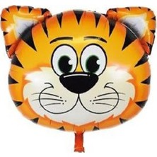 Fırsat Ayı Fırsatayı  Folyo Balon Doğum Günü Balonu Parti Balonu 45 cm Kaplan