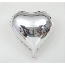 Fırsat Ayı Fırsatayı  Kalp Balon Folyo Gümüş