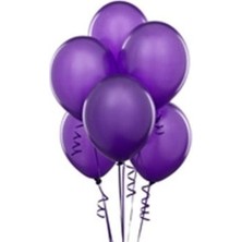 Pembecin  Balon 100 Adet - Mor