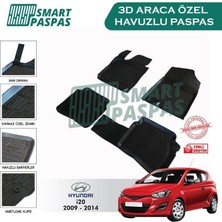 Smartpaspas Hyundai I20 2009-2014 3D Havuzlu Paspas