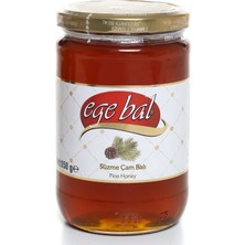 Ege Bal Süzme Çam Balı  Cam Kavanoz 850 gr