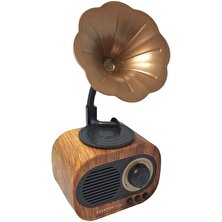 Everton RT-707 Usb-Sd-Fm-Bluetooth Nostaljik Gramafon Model Radyo